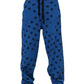Dolce & Gabbana Blue Logo Print Jogger Men Sweatpants Pants