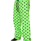 Dolce & Gabbana Green Logo Print Jogger Men Sweatpants Pants