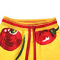 Dolce & Gabbana Yellow Cherry Print Jogger Sweatpants Pants