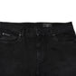 Dolce & Gabbana Black Cotton Logo Plaque Denim Jeans