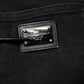 Dolce & Gabbana Black Cotton Logo Plaque Slim Fit Denim Jeans
