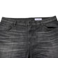 Dolce & Gabbana Gray Washed Cotton Loose Denim Jeans