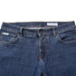 Dolce & Gabbana Blue Cotton Logo Skinny Denim Jeans