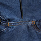 Dolce & Gabbana Blue Cotton Logo Skinny Denim Jeans