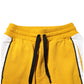 Dolce & Gabbana Yellow Cotton Logo Jogger Sweatpants Pants