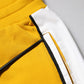 Dolce & Gabbana Yellow Cotton Logo Drawstring Jogger Sweatpants Pants