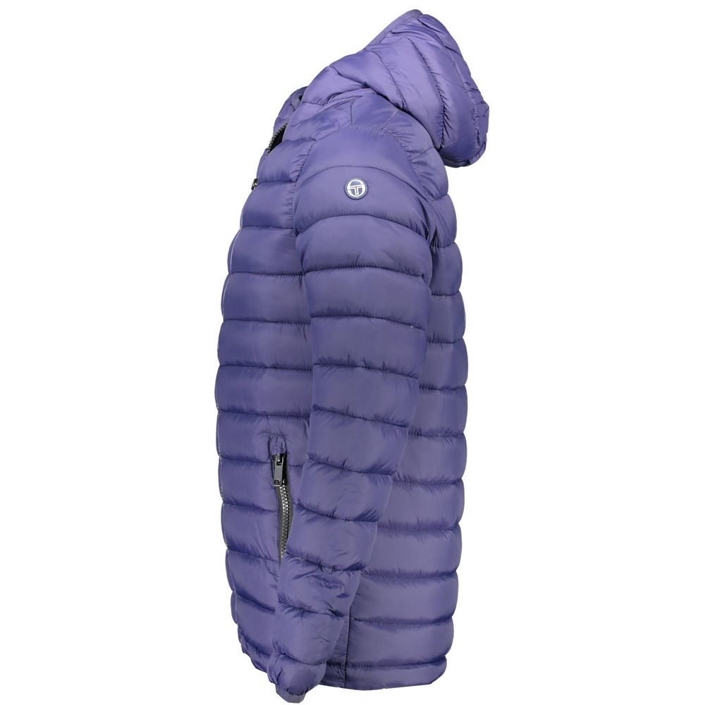 Sergio Tacchini Blue Polyester Jackets & Coat Mens Jacket