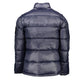 Plein Sport Blue Polyester Jacket