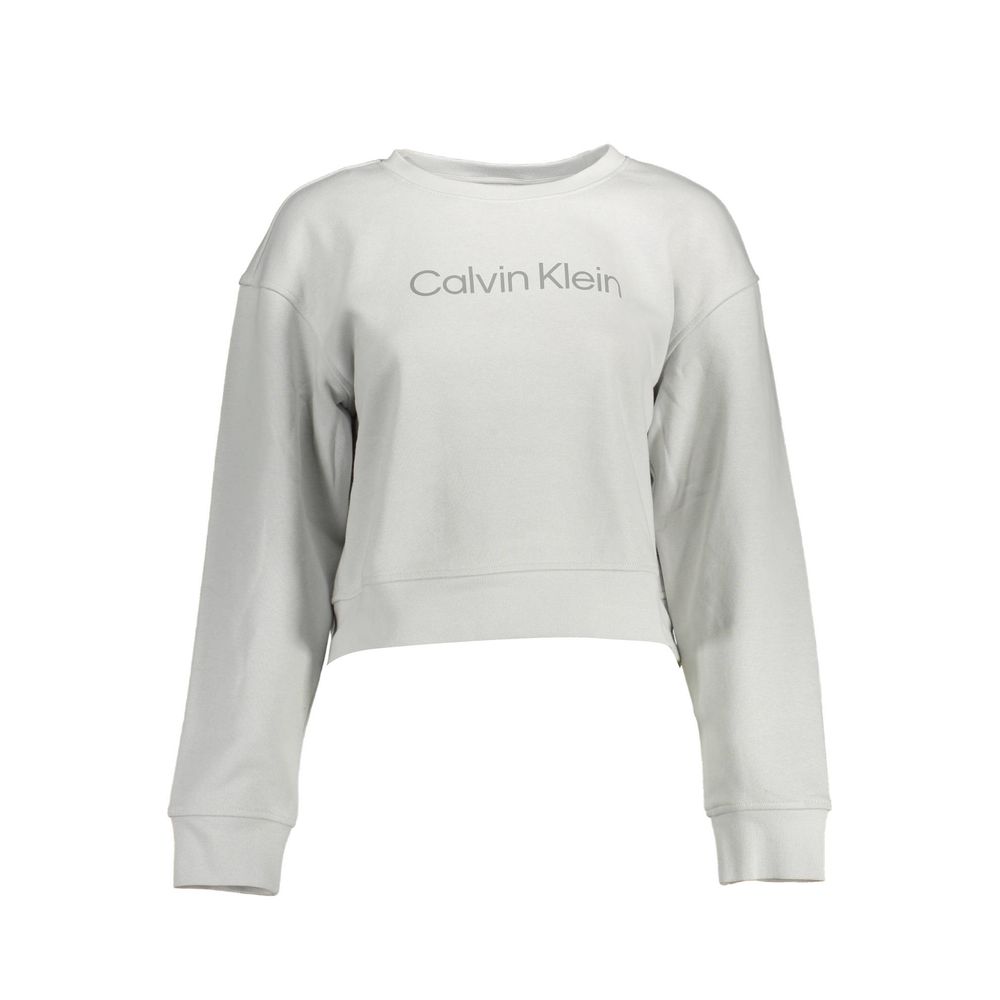 Calvin Klein Gray Cotton Sweatshirt