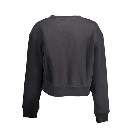 Calvin Klein Black Cotton Sweatshirt
