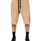 Dolce & Gabbana Yellow Cotton Men Bermuda Sweatshorts Shorts
