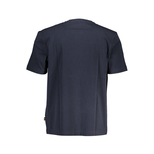 Hugo Boss Blue Organic Cotton Men's T-Shirt Mens T-Shirt