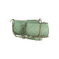 Mario Valentino Green Polyethylene Handbag