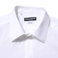 Dolce & Gabbana White Cotton GOLD Dress Formal Shirt