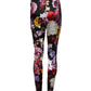 Dolce & Gabbana Multicolor Floral Legging Stretch Waist Pants