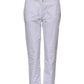 Dolce & Gabbana White Cotton Stretch Mid Waist Jeans