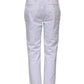 Dolce & Gabbana White Cotton Stretch Mid Waist Jeans