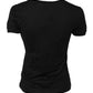 Dolce & Gabbana Black Cotton Short Sleeves Round Neck T-shirt