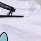 Dolce & Gabbana White Cotton Graphic Print Crew Neck T-shirt