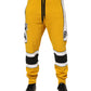 Dolce & Gabbana Yellow Cotton Sweatpant Jogger Trouser Pants