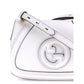 Gucci White Calf Leather Bos Taurus Handbag