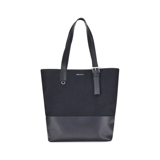 Alexander McQueen Canvas Tote Bag Mens Shoulder Bag
