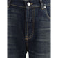 Alexander McQueen Blue Cotton Jeans Denim