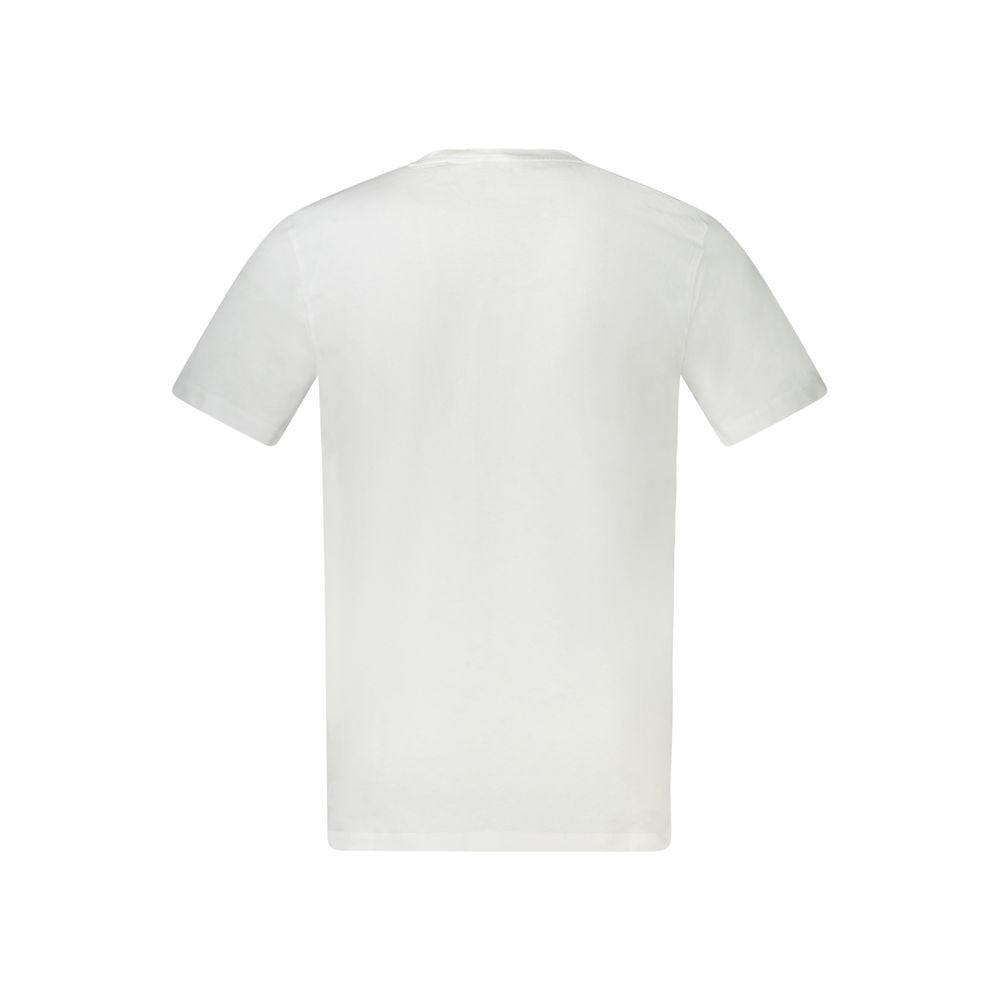 Hugo Boss White Cotton Men T-Shirt Mens T-Shirt