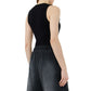 Comme Des Fuckdown Black Cotton Women T-Shirt