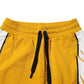 Dolce & Gabbana Yellow Cotton Printed Sweatpants Jogger Pants