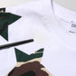 Dolce & Gabbana White Camouflage Cotton Men Crew Neck T-shirt