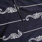 Dolce & Gabbana Dark Blue Sea Horse Collared Polo T-shirt