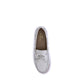 Valentino Garavani White Calf Leather Bos Taurus Slip-On Loafers
