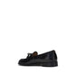 Valentino Garavani Black Calf Leather Bos Taurus Slip-On Loafers