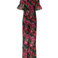 Patrizia Pepe Multicolor Floral Print Overall Jumpsuit Dress