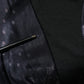 Roberto Cavalli Black Floral Viscose Sheath Midi Dress
