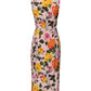 Dolce & Gabbana Multicolor Floral Knee Length Sheath Dress