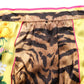 Dolce & Gabbana Multicolor Floral High Waist Hot Pants Shorts