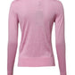 Dolce & Gabbana Pink Floral Detailing Cardigan Sweater