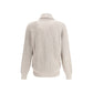Brunello Cucinelli Beige Cotton Cardigan