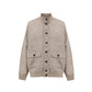 Gran Sasso Beige Linen Jackets & Coat