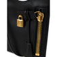 Tom Ford Black Leather Shoulder Bag Womens Shoulder Bag