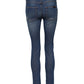 Dolce & Gabbana Blue Cotton Low Waist Skinny Denim Jeans