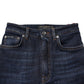 Dolce & Gabbana Blue GRACE High Waist Skinny Denim Jeans