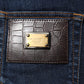 Dolce & Gabbana Blue GRACE High Waist Skinny Denim Jeans
