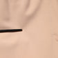 Dolce & Gabbana Beige Polyester Mid Waist Tapered Pants