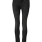 Dolce & Gabbana Black Cotton Low Waist Skinny Denim Jeans