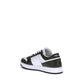 Prada Black Calf Leather Bos Taurus Low Top Sneakers