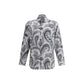 Etro Gray Cotton Pattern Shirt
