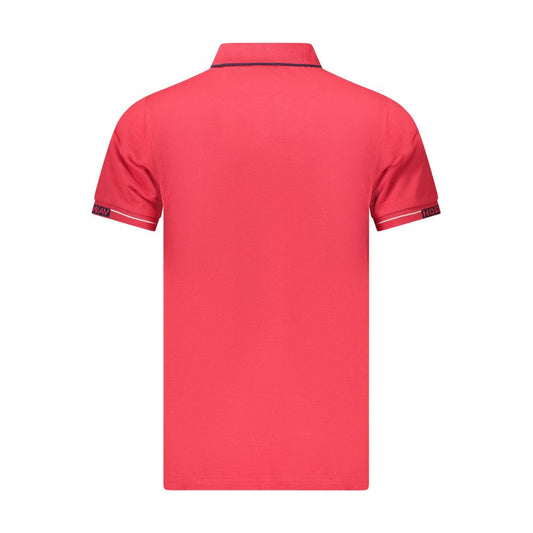 Norway 1963 Red Cotton Polo Shirt
